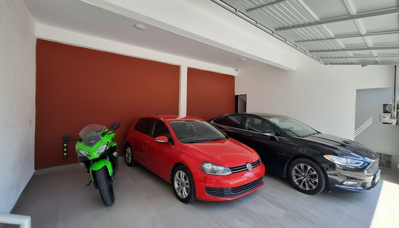 Garagem para 3 carros